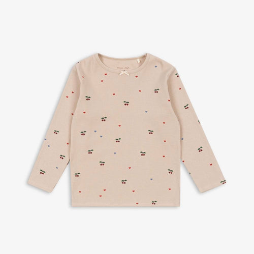 Ella Long Sleeve Tee Cherry Blush | Konges Sløjd