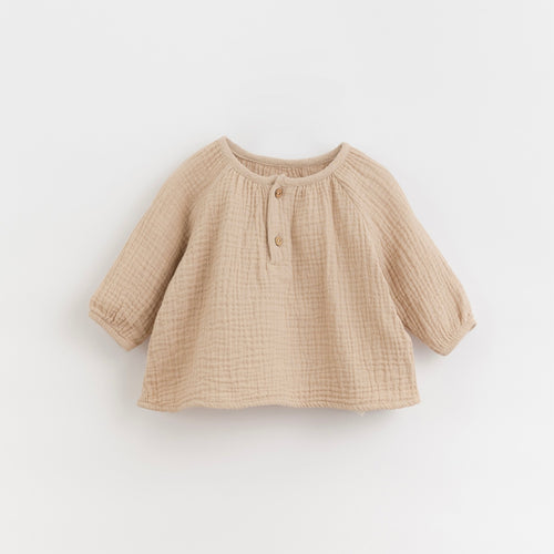 Woven Button Blouse | Play Up