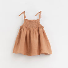 Smocked Linen Dress | Play Up
