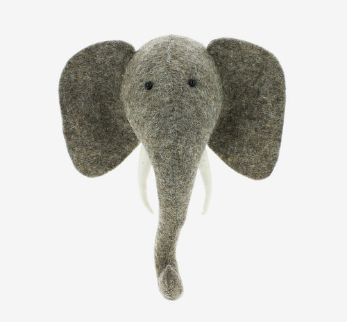 Mini Elephant Head | Fiona Walker England