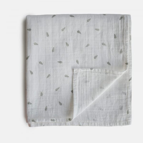 Organic Leaves Swaddle
