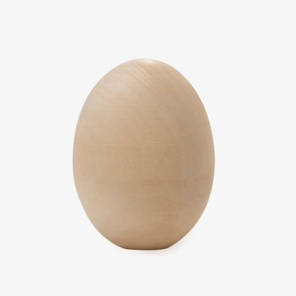 Solid Wooden Egg