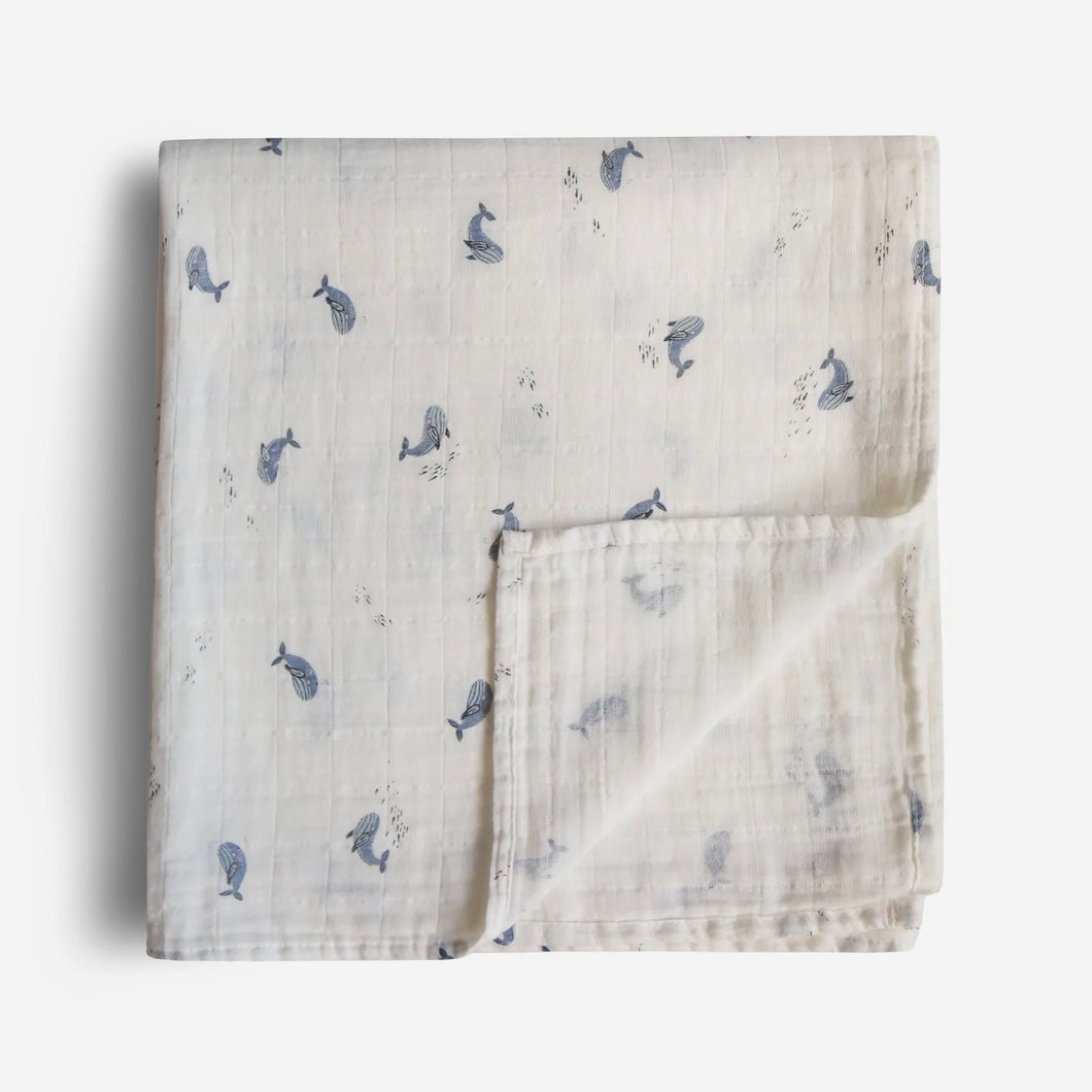 Organic Whale Swaddle