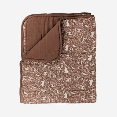 Woodland Quilted Blanket | Main Sauvage