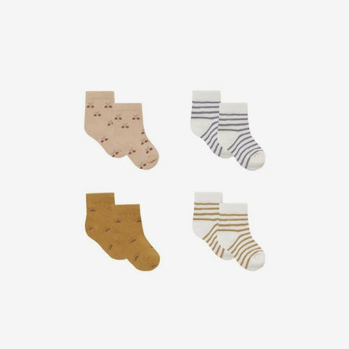 Printed Baby Sock Set | Quincy Mae