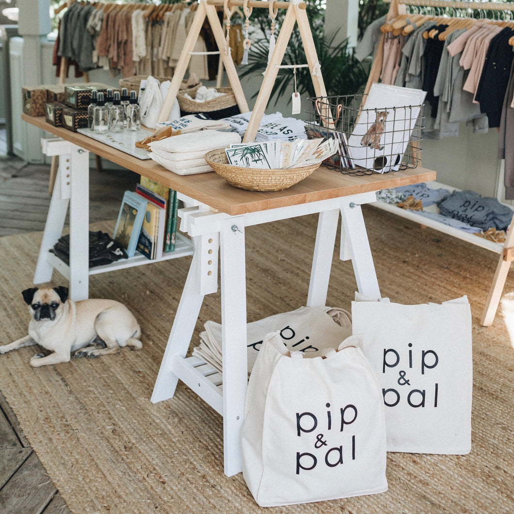 Pip & Pal Canvas Tote